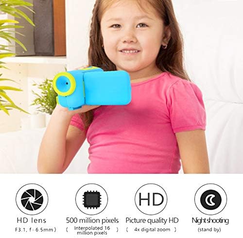 Jeanoko Kids Video Kamera, mikrofon snimanje funkcija zumiranja u jarkim bojama digitalna kamera