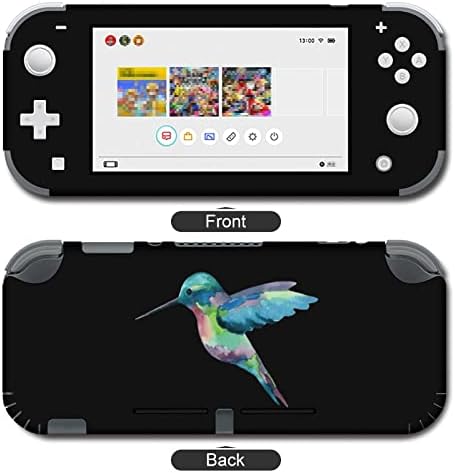 Hummingbird akvarelne naljepnice za pokrivanje kože puni Set naljepnica za zaštitu igre Wrap prednje ploče kompatibilne sa Switchom