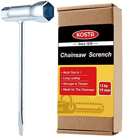 Chainsaw Scrench 13 x 19 mm , ključ i odvijač, motorna testera T ključ za zamjenu alata