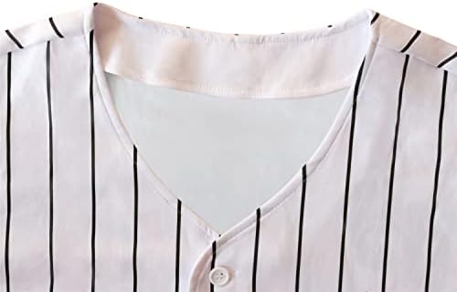TIFIYA New York 99 Stripes štampani Bejzbol dres ny bejzbol tim majice za muškarce / Žene / Mlade