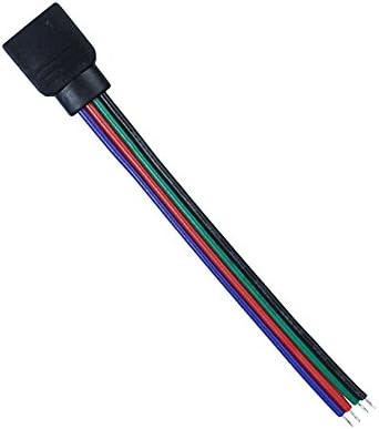 10 kom 4 pin ženski konektor RGB produžni žičani žica za zavarivanje žice za zavarivanje SMD 5050/3528 RGB LED