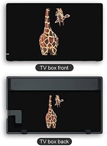 Smiješna žirafa Kompatibilna sa prekidačem / prekidačem Lite Console Joy-Con priključna naljepnica Kože Potpuno postavljene postavljene uzorak