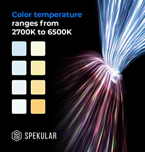 Spiffy by spekular LED lampica, magnetni prijenosni LED svjetlosni štapić sa 15 RGB boja, 28 bi-boja