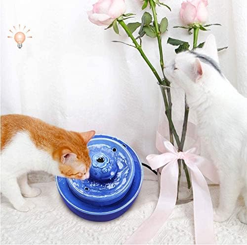 Ceramika za dispenzer za vodu za kućne ljubimce za kućne ljubimce Dispenser Automatska cirkulacija PET vode za kućne ljubimce za mačju pse super mirna mačka fontana