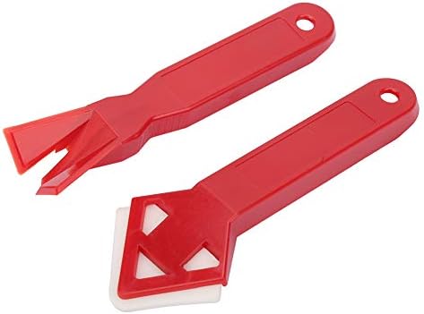 2pcs zakrivački strugač za kalemu za klip alata za uklanjanje silikonskih brtve za uklanjanje lopata stakla