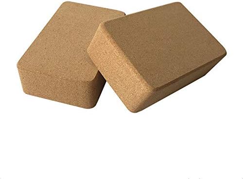 SBCDY YOGA Blokiranje Cork Easy Grip Neklizajući Cork Yoga Brick Visoka gustina YOGA Wood Brick Fitness Pomoćni