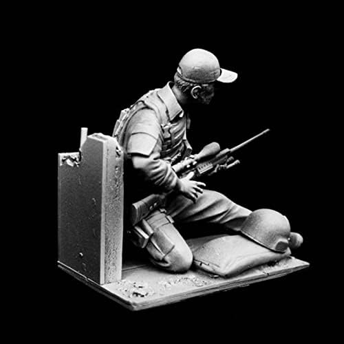 ETRIYE 1/16 Američki komandos vojnik za odmaranje smole figura livenog modela / / Lj3-91