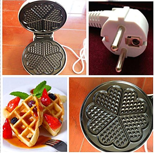 Mini mašina za domaćinstvo / kolačić za muffin Machine Heatch Waffle Pan Electric Waffle Maker Egg Vafle Maker Iron