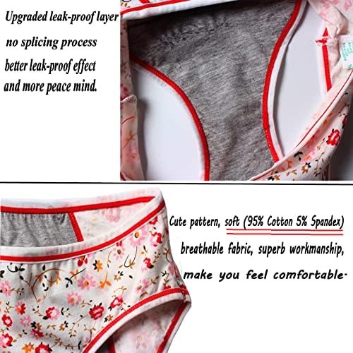 Teen menstrualni period Donje rublje Djevojke nepropusno nepropusnosti Zaštitni period Gaćice Žene prvog perioda Starter Kit Gats