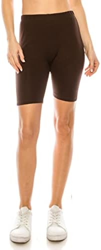 Reneseille ženske aktivne bicikliste - visoki struk 7 inseam atletic workout teretana Sportska joga trčanje biciklističkih hlača