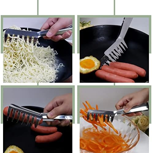 Solustri Spaghetti rezanci za mjerni alat za mjerenje tjestenina 2pcs nehrđajući čelik Tvrštači kuhinje serviranje