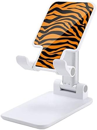 Tiger Stripes Sklopivi ćelijski štand Podesivi nosač kolijev za nosač telefona za radnu površinu za sve