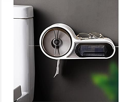 IRDFWH kupaonica multifunkcionalni toaletni papir Držač kreativna zidna vodootporna polica za odlaganje