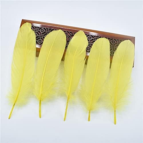 50 kom gusko perje od tvrde motke DIY perje za nakit Izrada ukrasa za vjenčanje šešir Plume
