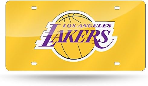 Rico Los Angeles Lakers Deluxe Gold Reirrsorred Lictory Plate