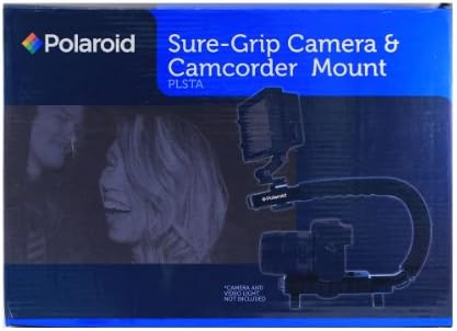 Polaroid Siguran-Grip Profesionalna kamera / kamkorder Stabilizacija ručke za Sony Nex-VG10, NEX-VG20, HDR-NX5U,