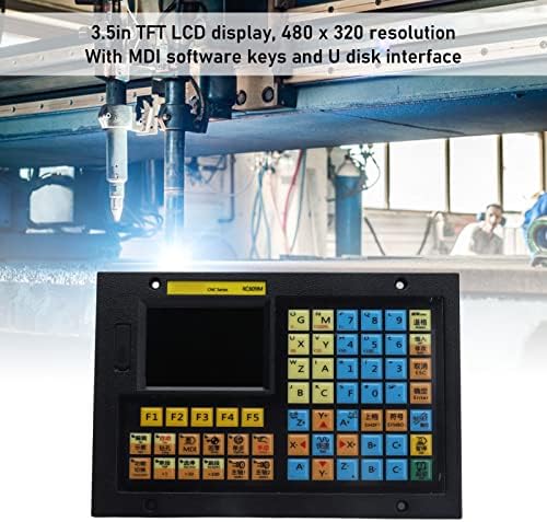 CNC kontroler 3.5 u LCD displeju povezivanje glodalice za bušenje 2 Analogna vretena DC 24V