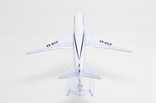 Dinastija TANG 1: 400 16cm B777-200 El Al aviokompanija metalni avion model aviona igračka avion model