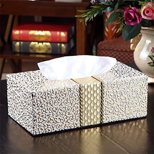 Dingzz Car Home kutija za tkivo u obliku pravougaonika kućanski dnevni boravak stoni ručnik držač maramice