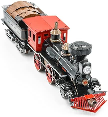Fascinacije Metal zemlja Divlji Zapad 4-4-0 lokomotiva 3d metalni model komplet