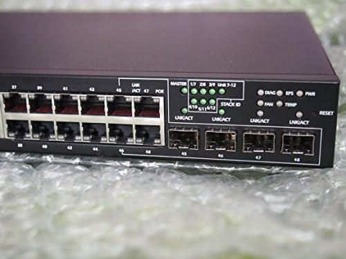 Dell PowerConnect 6248p 48-port napajanje preko Ethernet Gigabita Ethernet Layer 3 1U prekidač