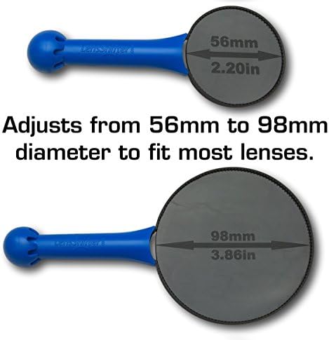 LensShifter plavi - uravnotežen fokus i zumiranje za DSLR i ogledalo bez ogledala -