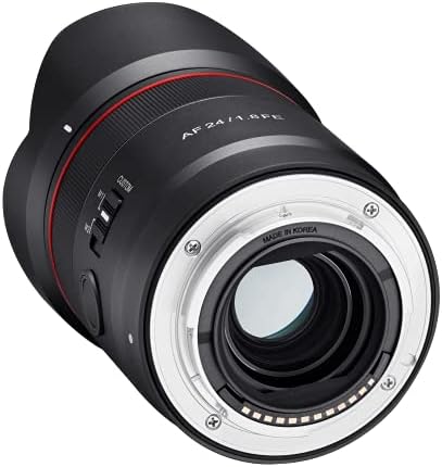Samyang 24mm F1.8 Af kompaktan Full Frame široki ugao za Sony e, Crni