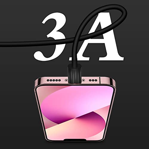 kabl za punjenje iPhonea, [Apple MFi certificiran] kabl za brzo punjenje iPhonea 2-paket 6.6