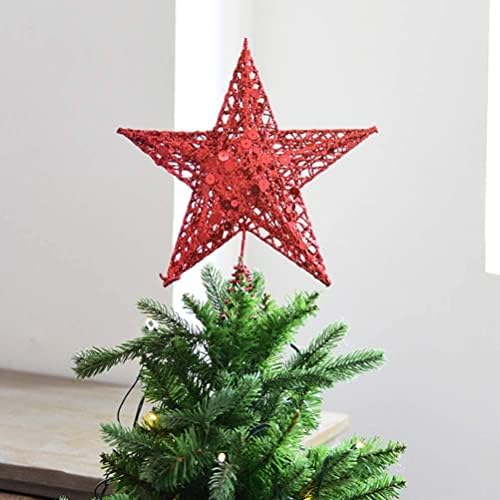 Vorcool Božićna stabla staklena stabla božićne stablo ukrasi božićno drvce Top zvijezda za božićne ukrase - božićne obloge