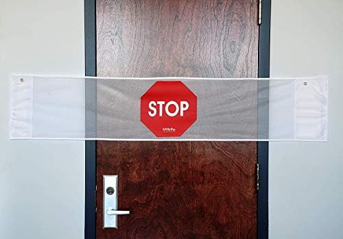 Nyorto vrata za zaštitu vrata za zaustavljanje STOP POTPISA STRIP | Veličina: 53 w