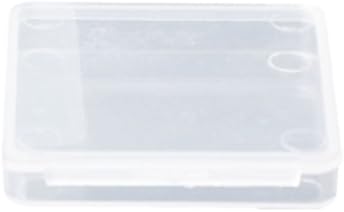 Zhizhou plastična kutija 1 komad Trg prozirne plastične kutije za odlaganje nakita Kuglice CATS CATS CUTERES 3,1x3,1x1,5cm / 1,22 X1.22 X0.59