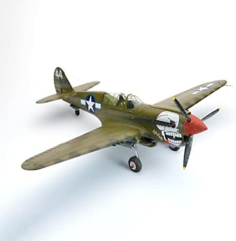 Fmochangmdp Fighter 3D slagalice kompleti plastičnih modela, 1/32 skala USS P-40N Warhawk Fighter Model, igračke