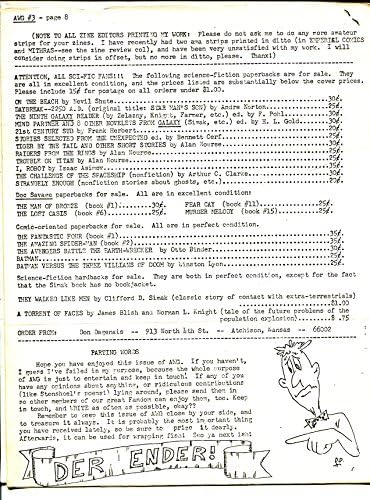 Iawgtsapshhhe 3 1968-format biltena-Don Dagenais-Marvel-VG