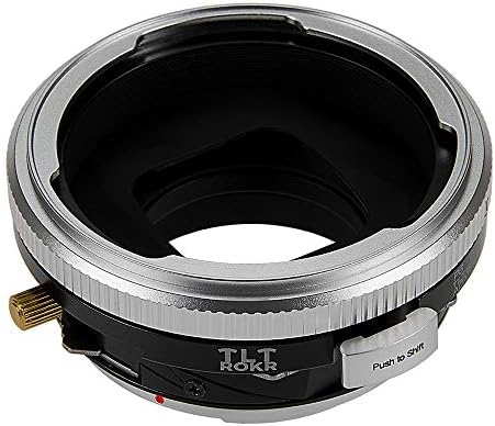 FOTODIOX PRO TLT ROKR Tilt / Might Adapter za montiranje objektiva kompatibilan sa Pentacon 6 lećama na Canon EOS EF i EF-S kamerama - sa čipom za potvrdu fokusa GEN10