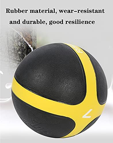 Medicinske lopte WXYZ gumeni fitnes, osnovni trening snage za muškarce i žene, trening agilnosti, aerobne vježbe
