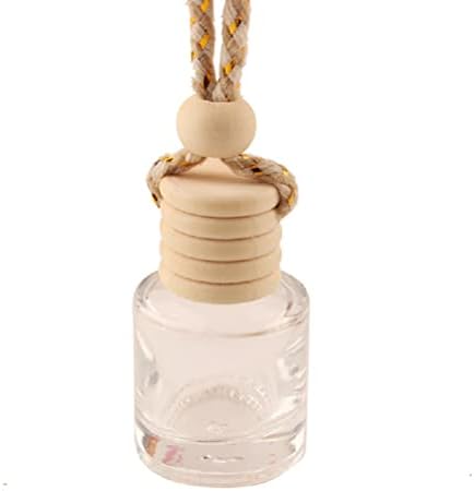8pcs 8ml visećim vešanjem parfema boca sa parfemom, čistog staklenog osvježivača zraka Empty cilindrični