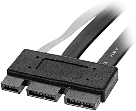 CABLECC SFF-8639 PCI-E SATA 3.2 Express 18pin muški za izražavanje 18pinjskih muških podataka RAID kabel 50cm CABLECC