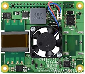 Raspberry Pi Poe + šešir preko Ethernet za maline PI 3B + / 4B, 802.3AF / AT-kompatibilno, potrebna oprema