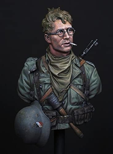 Goodmoel 1/10 Drugog svjetskog rata Wehrmacht vojnik smola figura Bust Model / Nesastavljeni i neobojeni vojnik Die Cast Kit / Ls-5073