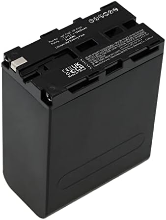 Synergy Digital Camera baterija, kompatibilna sa digitalnom kamerom Sony CCD-TR280PK, ultra visokim kapacitetom, zamjenom za Sony NP-F930 bateriju - ugrađeni USB-C direktno naboj