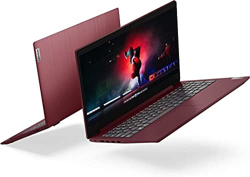 Lenovo 2021 najnoviji Ideapad 3 15.6 Laptop FHD poslovni računar, četvorojezgarni i5-1035g1, 20GB RAM 512GB NVMe SSD, Web kamera WiFi HDMI, Windows 10, Crvena W/Ghost Manta dodatna oprema