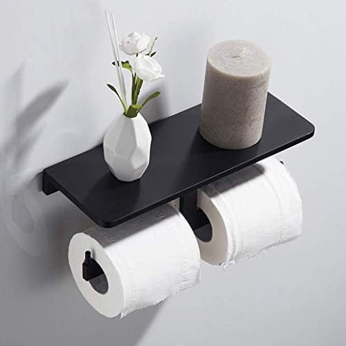 XJJZS papirnati ručnik - toaletni držač za papir od nehrđajućeg čelika kupatilo dvostruko tkivo papirnati