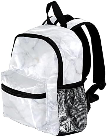 VBFOFBV putni ruksak, ruksak za laptop za žene muškarci, modni ruksak, bijeli mramorni uzorak