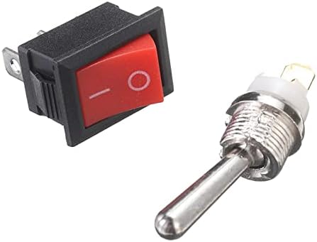 Wtais preklopni prekidač 2 kom Mini klackalica sa priključnim prekidačem za motornu testeru za uključivanje/isključivanje
