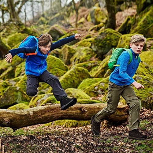 SPR & amp;JOY Kids Boys patike protiv klizanja čizme za planinarenje prozračne lagane atletske tenis cipele za trčanje za malo dijete / veliko dijete