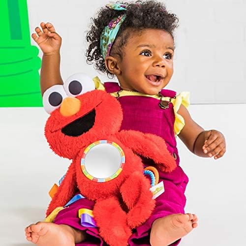 Bright počinje ulica Sesame Elmo Travel Buddy plišana kolica ili igračka za nošenje sa sobom, uzrasta 0-12 mjeseci
