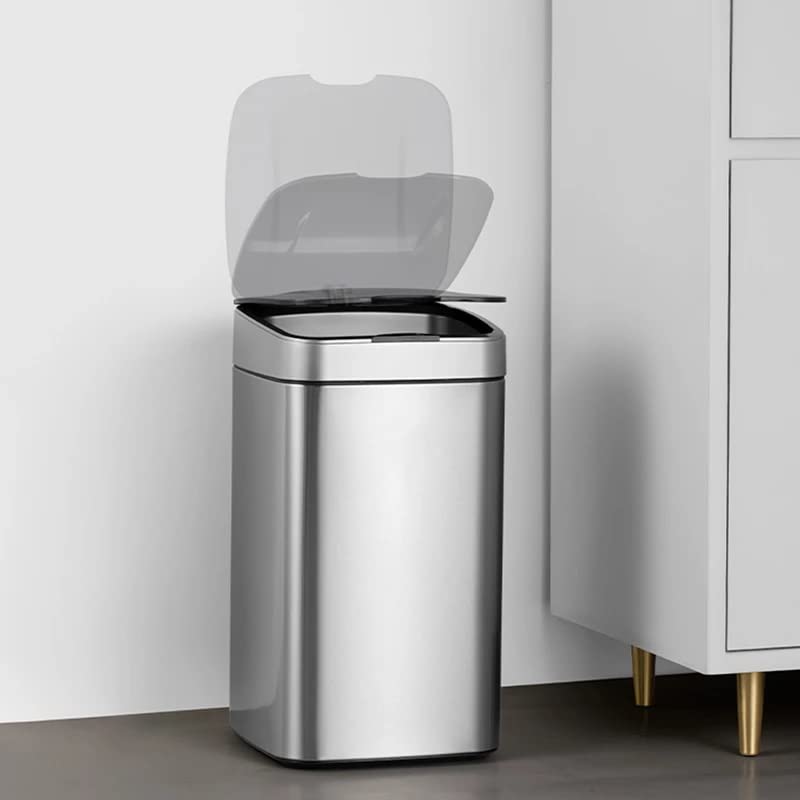 Mxiaoxia kuhinjska pametna kanta za smeće Automatski senzor dnevna soba kanta za smeće od nerđajućeg