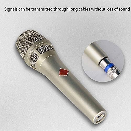 Mxjcc kondenzatorski mikrofon, dinamični ručni mikrofon kompatibilni kondenzatorski mikrofon za snimanje